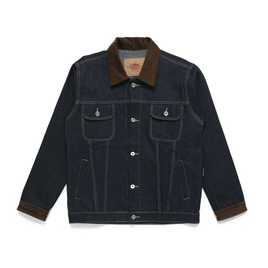 ALEX DENIM JACKET - TRUCKER DENIM JACKET - JACKET JEANS