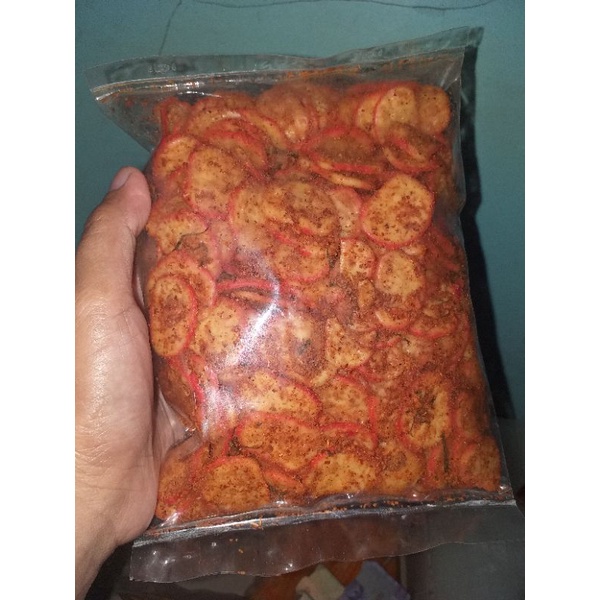 

kripik seblak kering pedas 250grm