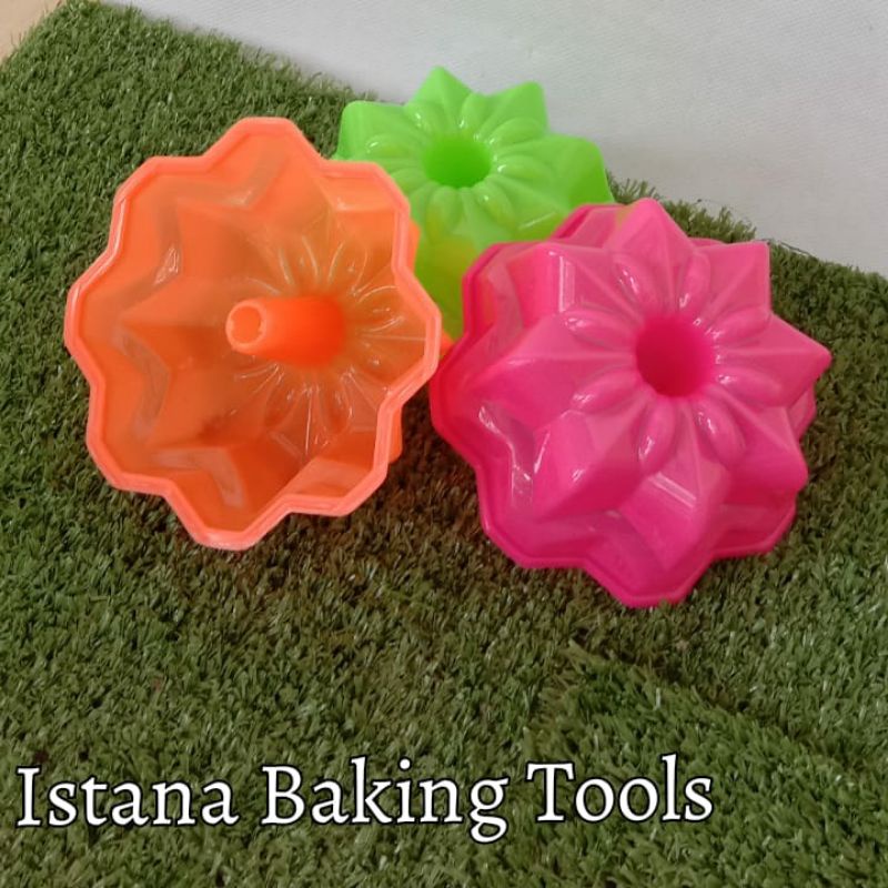 Cetakan Puding , Bento Bunga Tulip Serbaguna Anti Lengket Bahan Foodgrade Perlusin