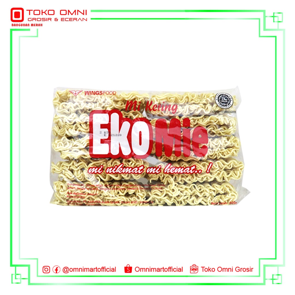 

MI KERING EKOMIE SUPER 600g