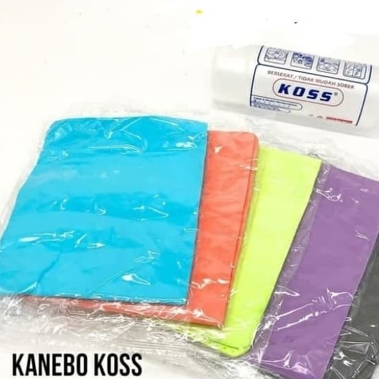 Kain Lap KOSS Serbaguna Set 6 Pcs/Lap KANEBO KOSS Daya serap Tinggi