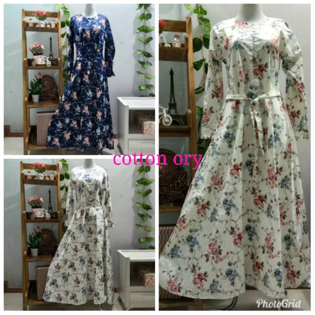 Gamis Katun Jepang Ori