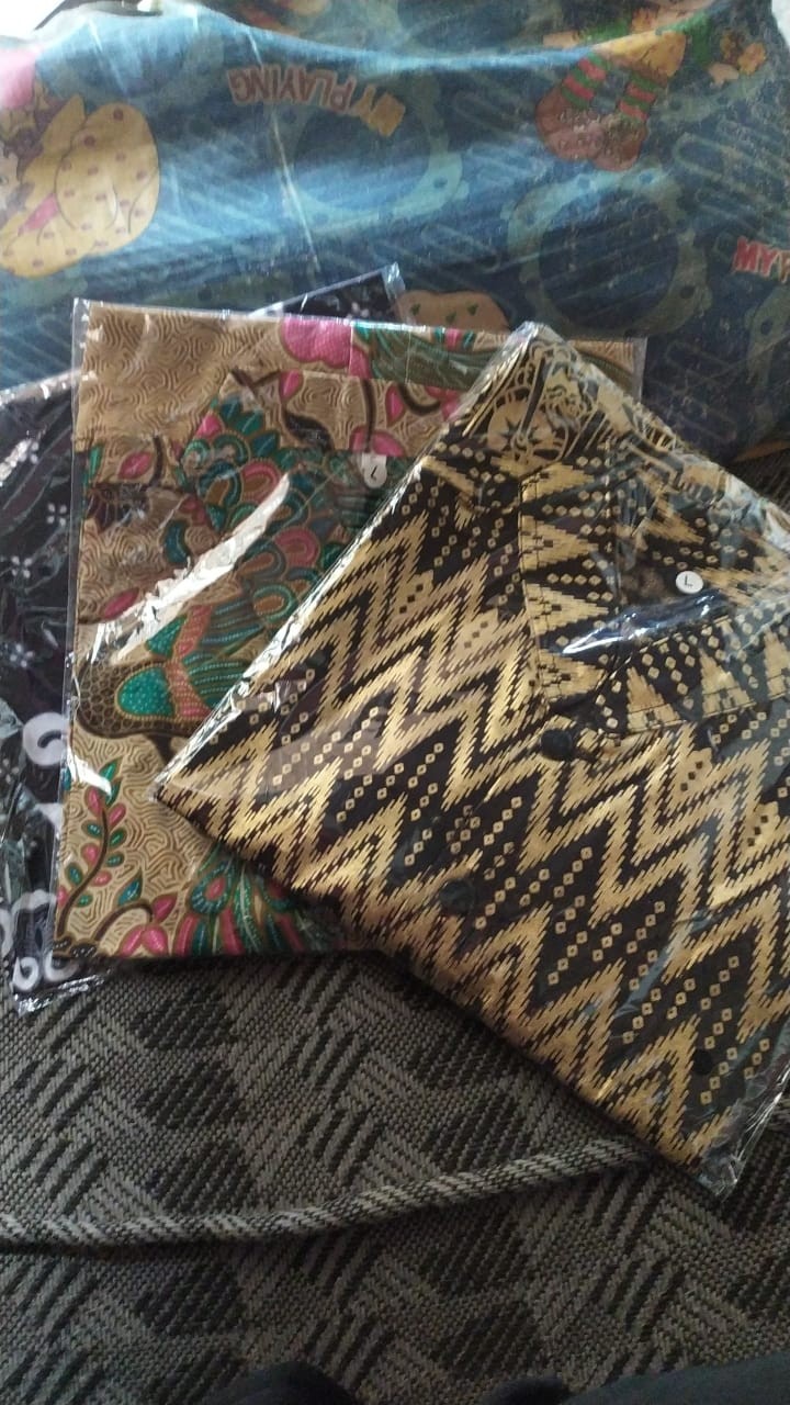 Batik Notoarto Couple Batik Ipnu - Ippnu Bahan Katun Saten Halus Tebel Kualitas