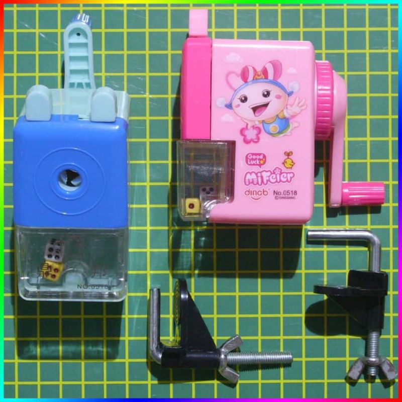 

sharpener mechanical pencil rautan mekanik meja pensil putar serutan