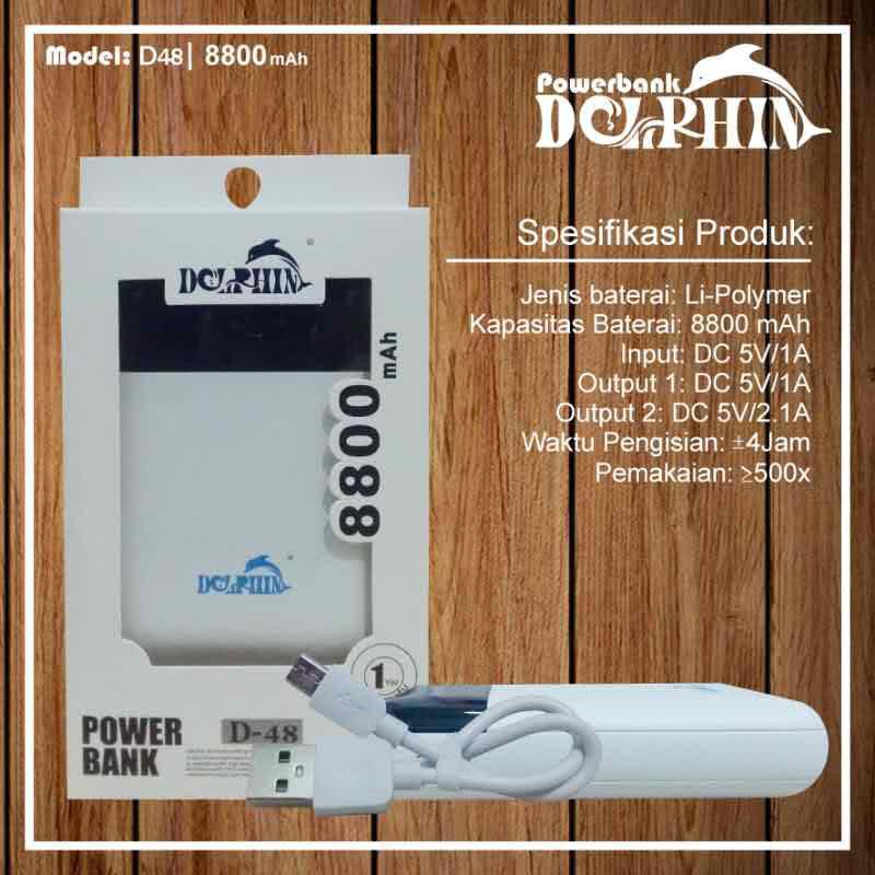 POWERBANK DOLPHIN D-48 8800mAh