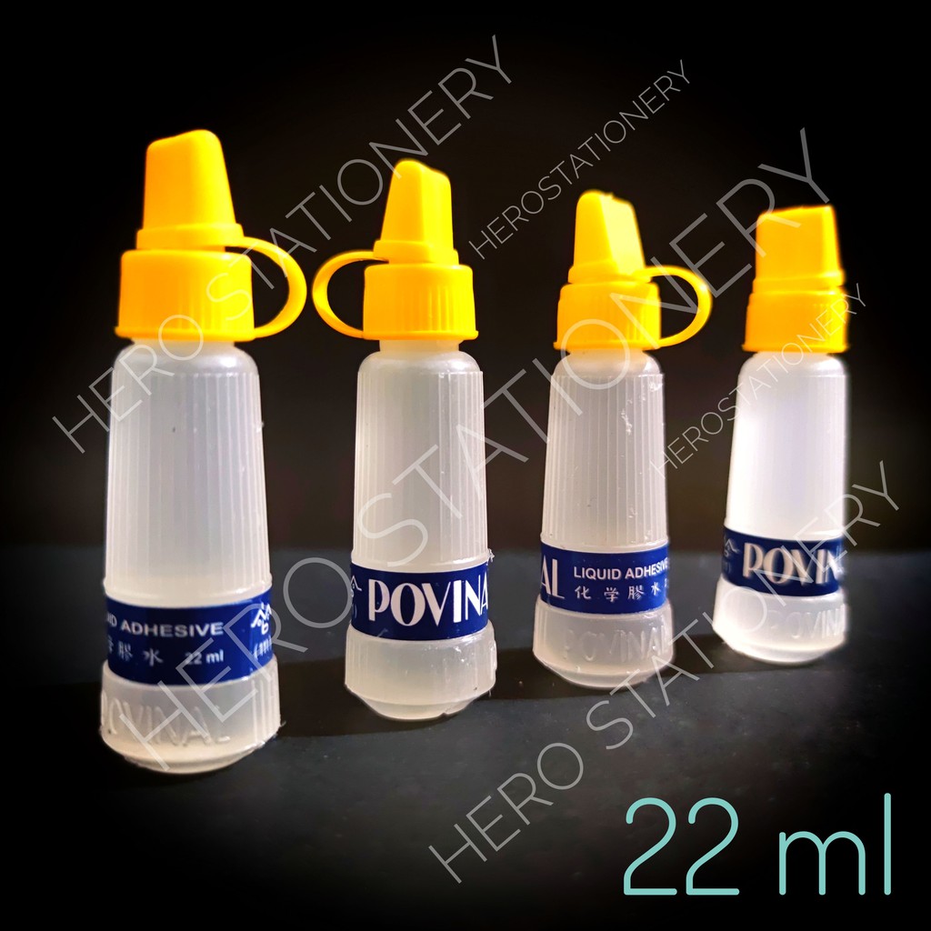 

Povinal glue lem cair bening 22 ml