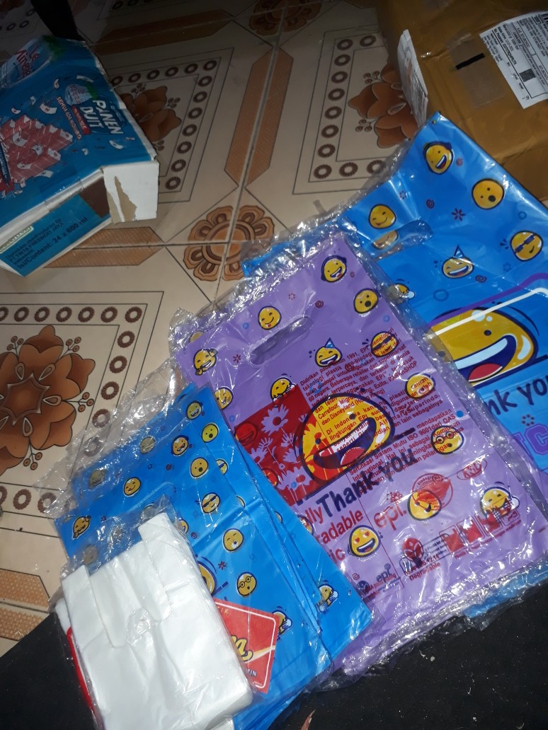 Kantong Plastik Hd Oz Bening Uk. 10 X 28,5 Cm