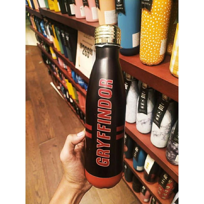 BOTOL MINUM 500ml GRYFFNDOR HARRY POTTER THERMOS TYPO BOTTLE ORIGINAL
