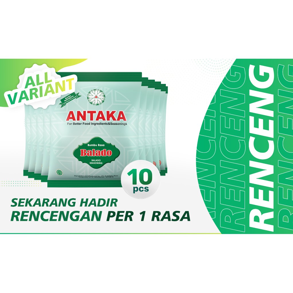 

PAKET ANTAKA HIJAU 1 RENCENG ALL VARIAN