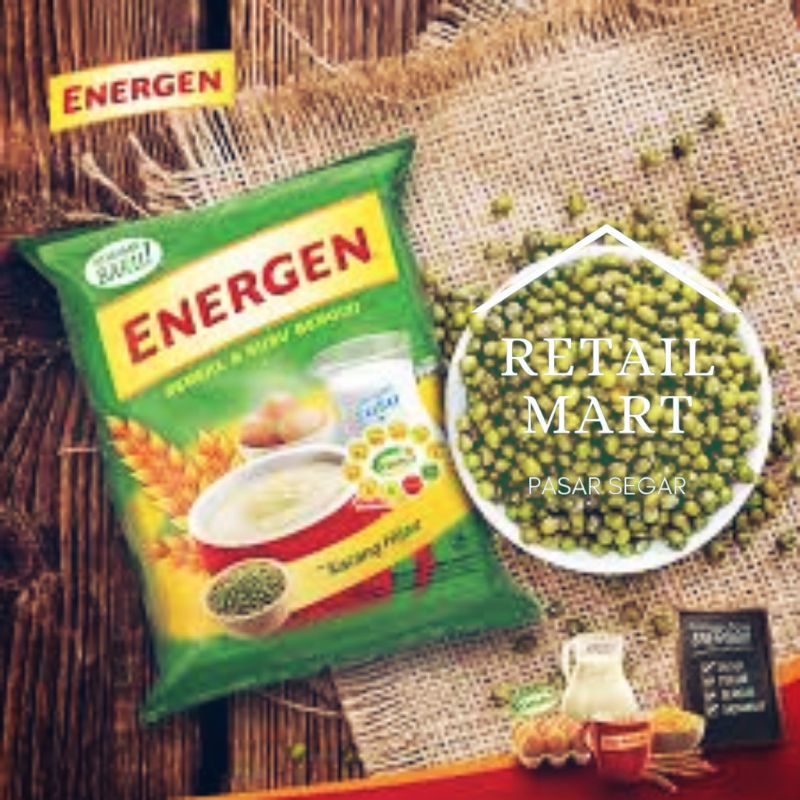 

Energen seral rasa kacang hijau 10 sachet