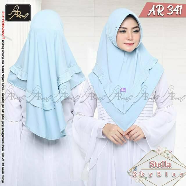 AR 341 / HIJAB ARRAFI/ BERGO/ ESCUDO/ HIJAB PLISKET
