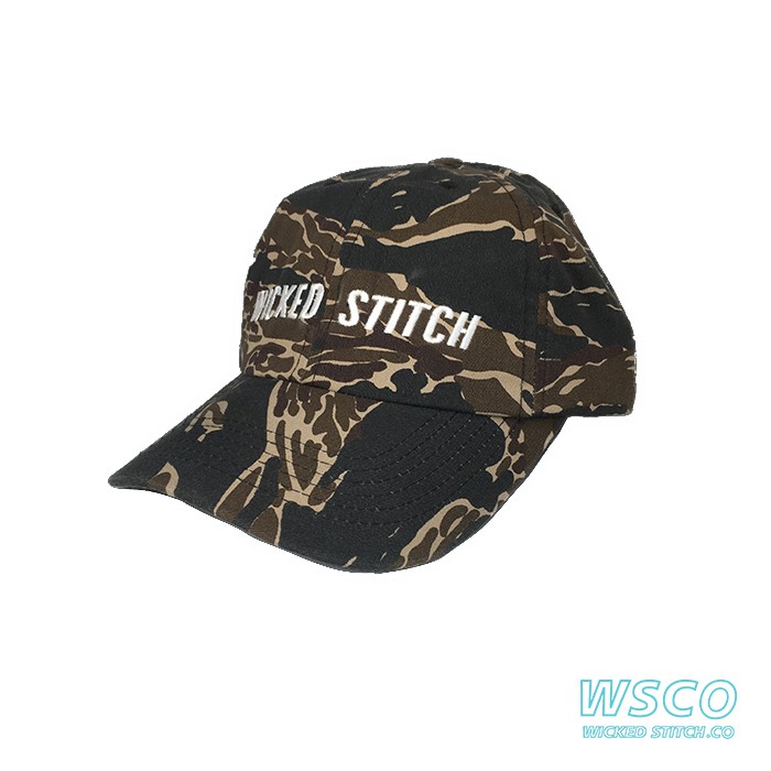 WSCO Wicked Stitch Camo Caps