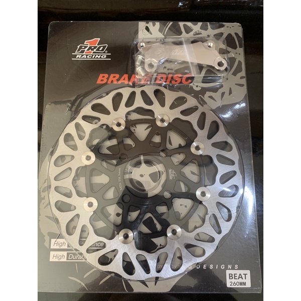 Piringan Cakram Depan Beat Scoopy Vario 260mm Plus Breket By Pro 1 Racing