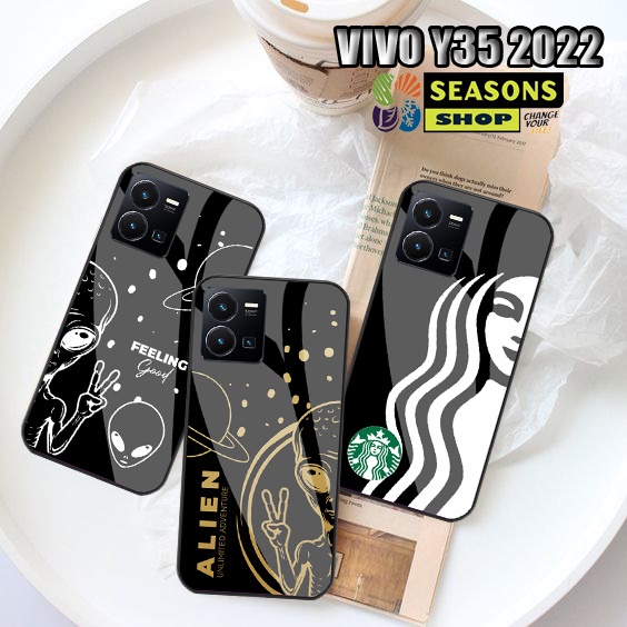 [Vivo Y35 2022] Softcase Vivo Y35 Terbaru - Softcase Vivo Y35 2022 - Softcase Kaca Vivo Y35 - Softca