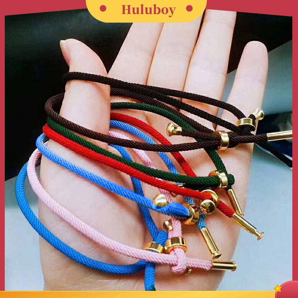 Hu Hu Hu Hu Hu Alat Bantu Pasang Kacamata♡ Gelang Tali Kepang Bahan Titanium Steel Ukuran 3mm Untuk Unisex