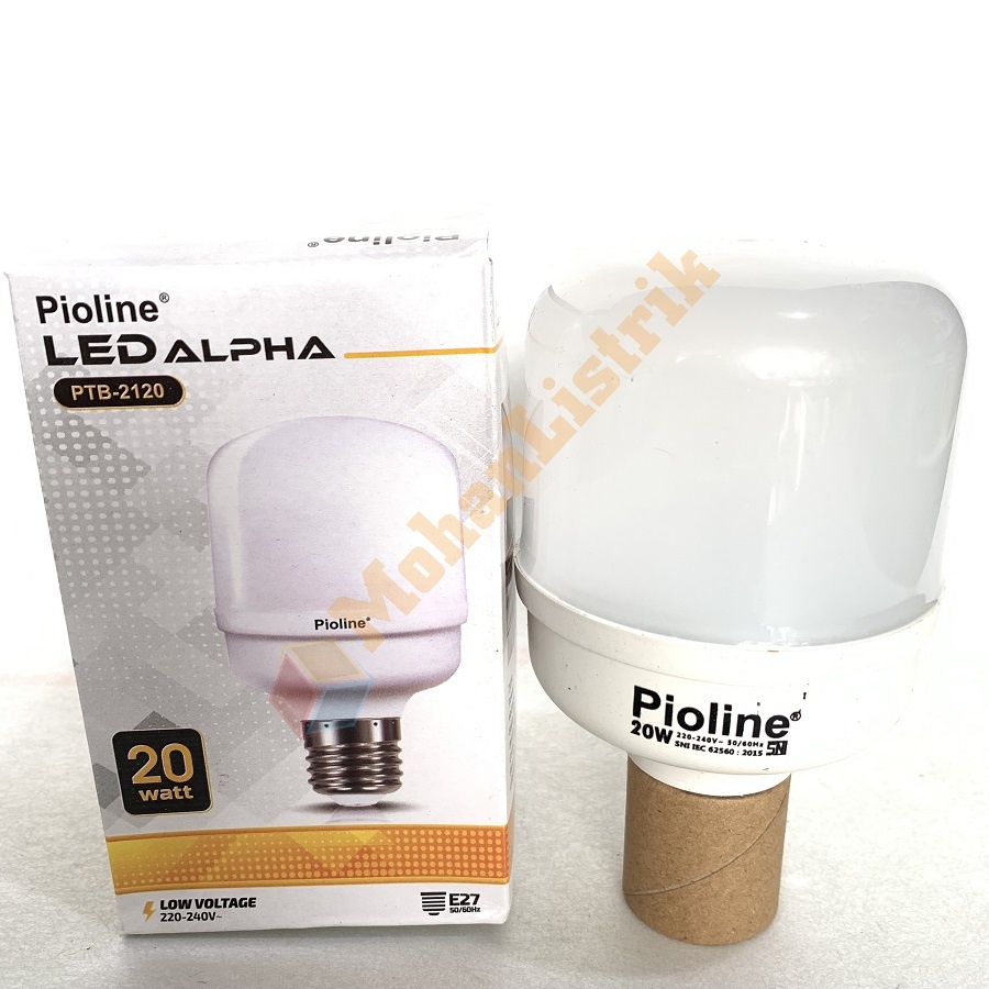 Bohlam Bola Lampu Led Pioline Lampu Led Capsule 5W 10W 15W 20W - Putih