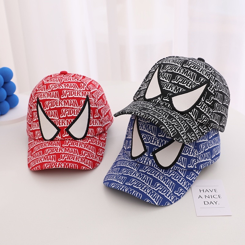 Topi Baseball Anak Import Model Karakter Superhero