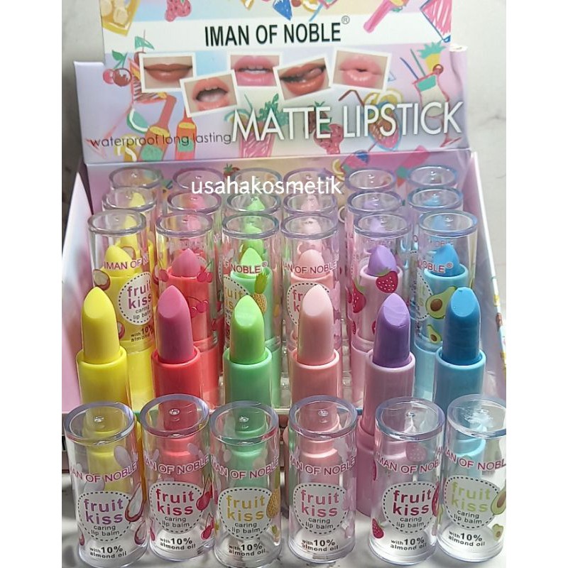 LIP BALM MATTE WATERPROOF LONG LASTING IMAN OF NOBLE NO.5030