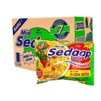 

mie sedaap soto kuah 1 karton 40pcs