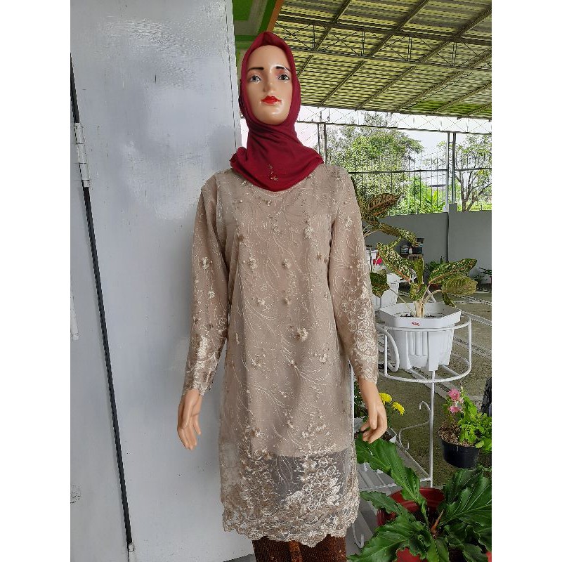 ATASAN KEBAYA TUNIK TUMPAL/ KEBAYA IBU PENGANTIN/KEBAYA AMONG TAMU/KEBAYA KINDANGAN