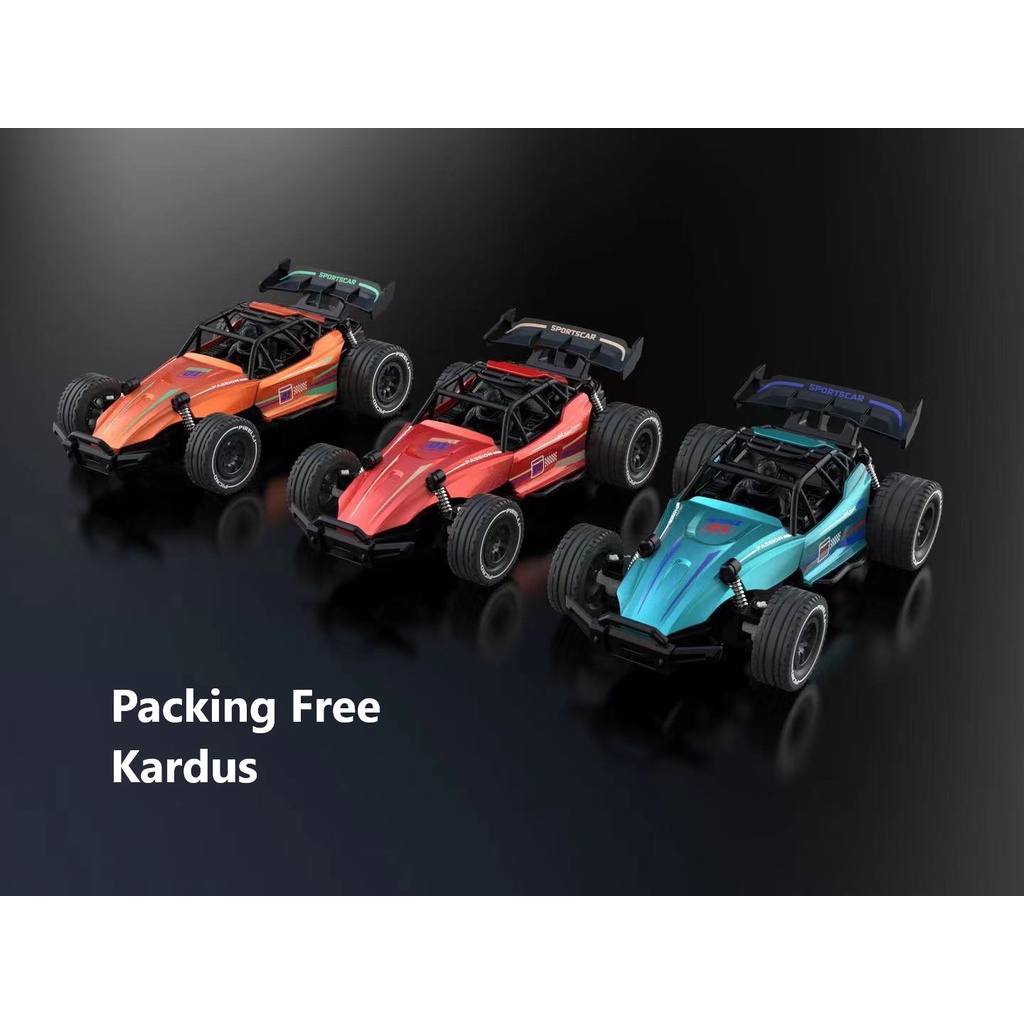 RC Drift F1 Metal Car 2.4GHz Mobil Mainan Body Besi Mobil Drift - Mobil Remot Kontrol