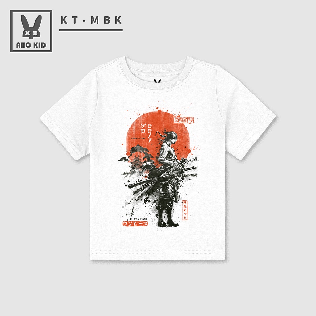 Aho Kid Original | Kaos Anak Anime One Piece - Roronoa Zoro