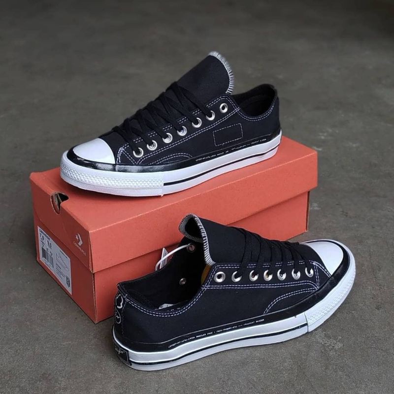 Converse 70s Low Monclear Black White Black