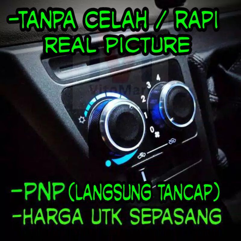 Knop Tombol Putaran AC Mobil untuk Calya dan Sigra