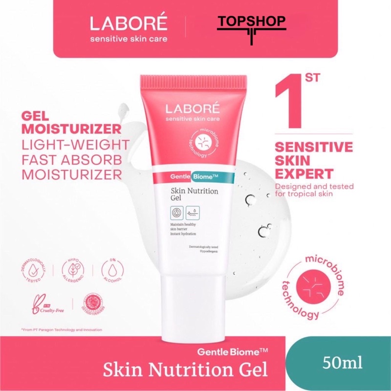 Labore Sensitive Skin Care Gentlebiome Skin Nutrition Gel 50 ml