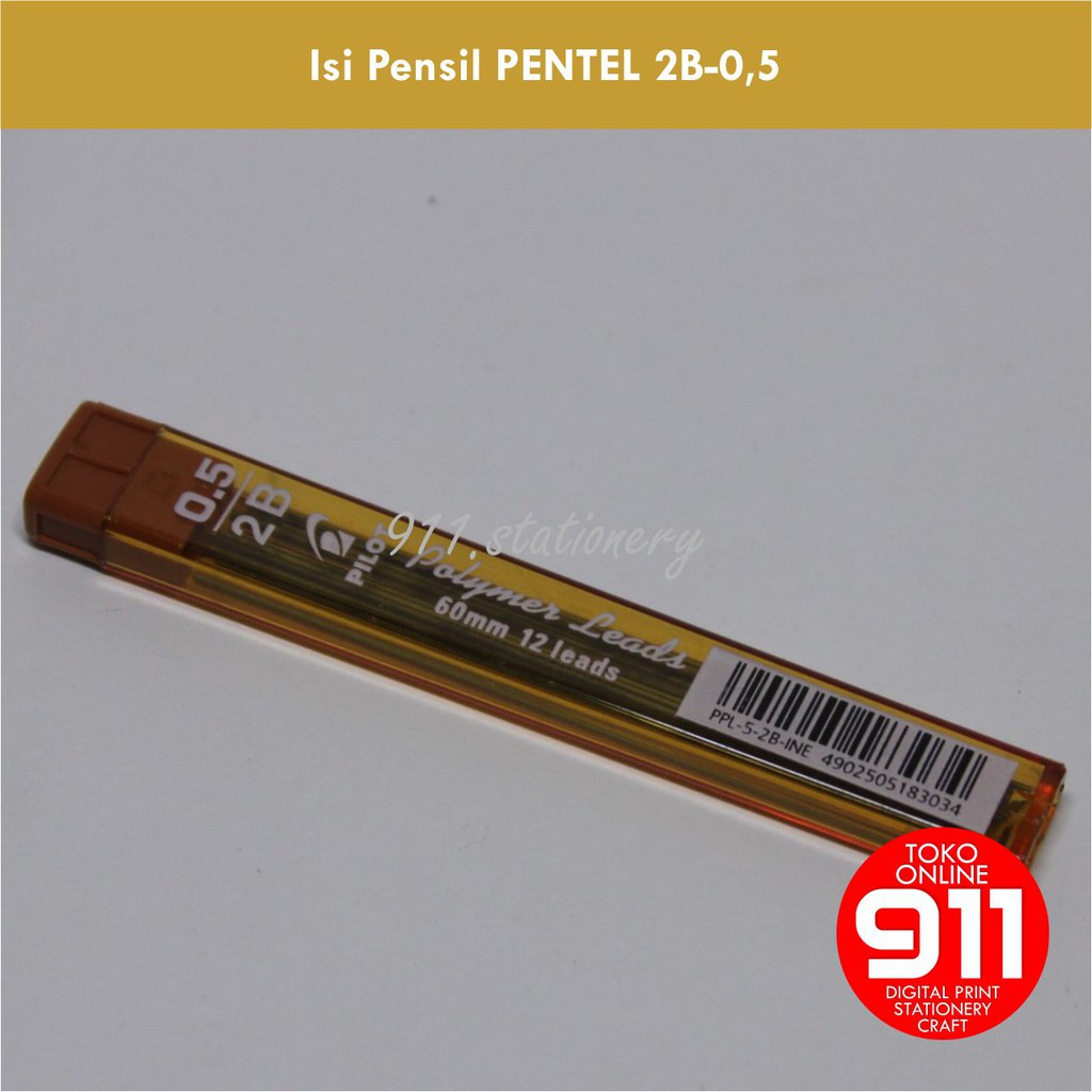 

ISI PENSIL PILOT 0,5 2B