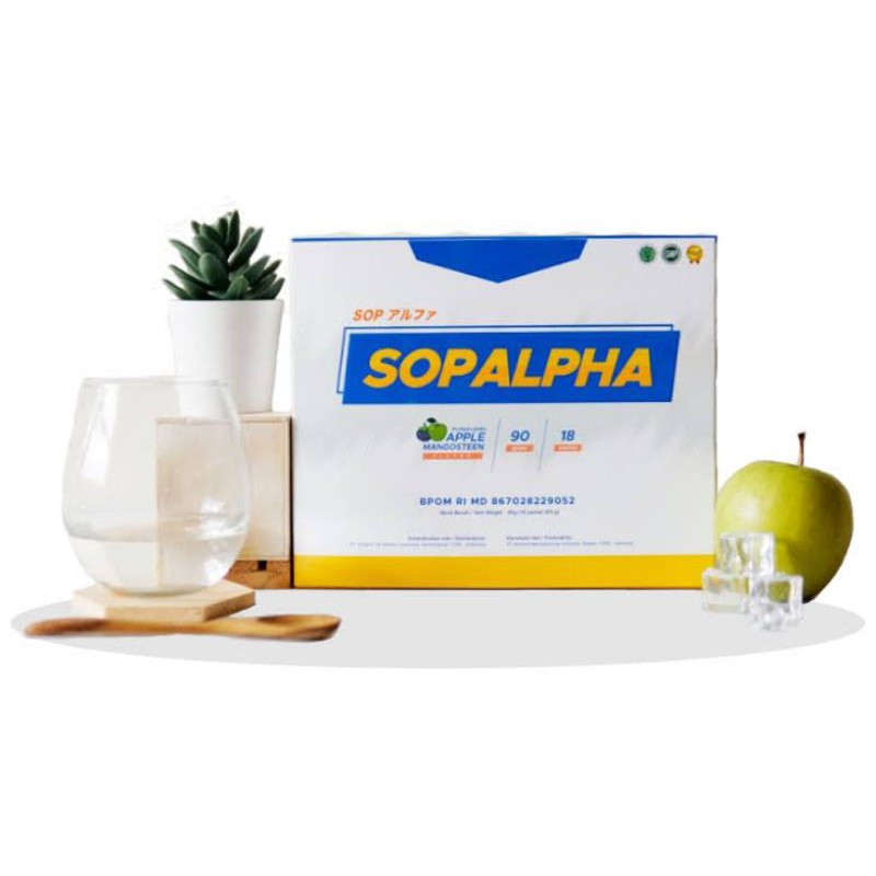 SOPALPHA BIOBOOST PER SACHET ORIGINAL - SOP ALPHA ORIGINAL READY STOCK SIAP KIRIM