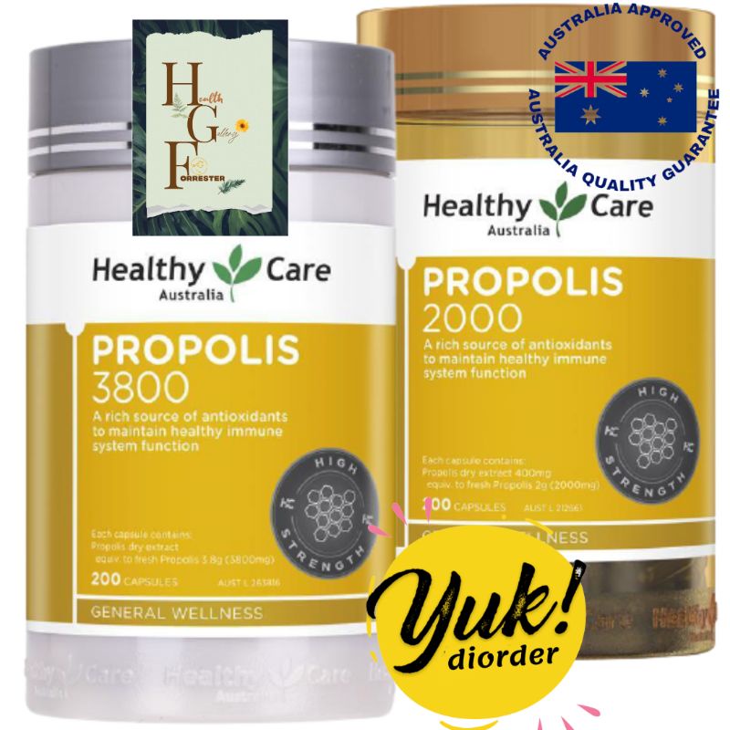 Healthy Care Propolis 3800 200 Capsules