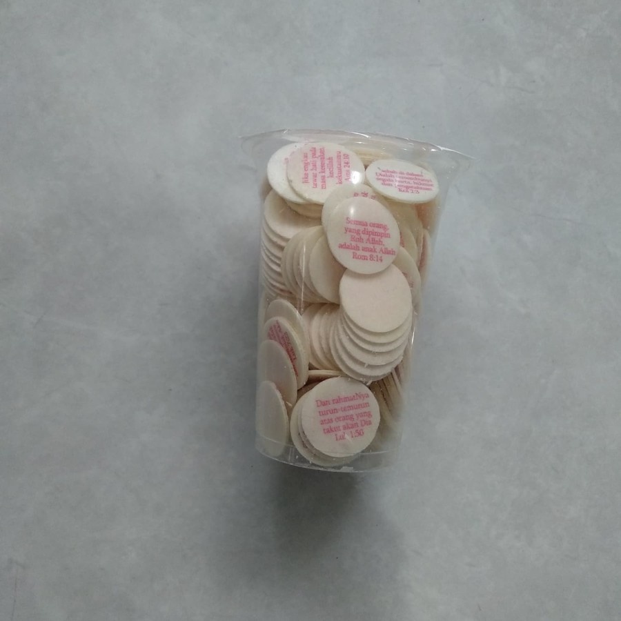 

Hosti Ayat Kecil isi 200 Pcs