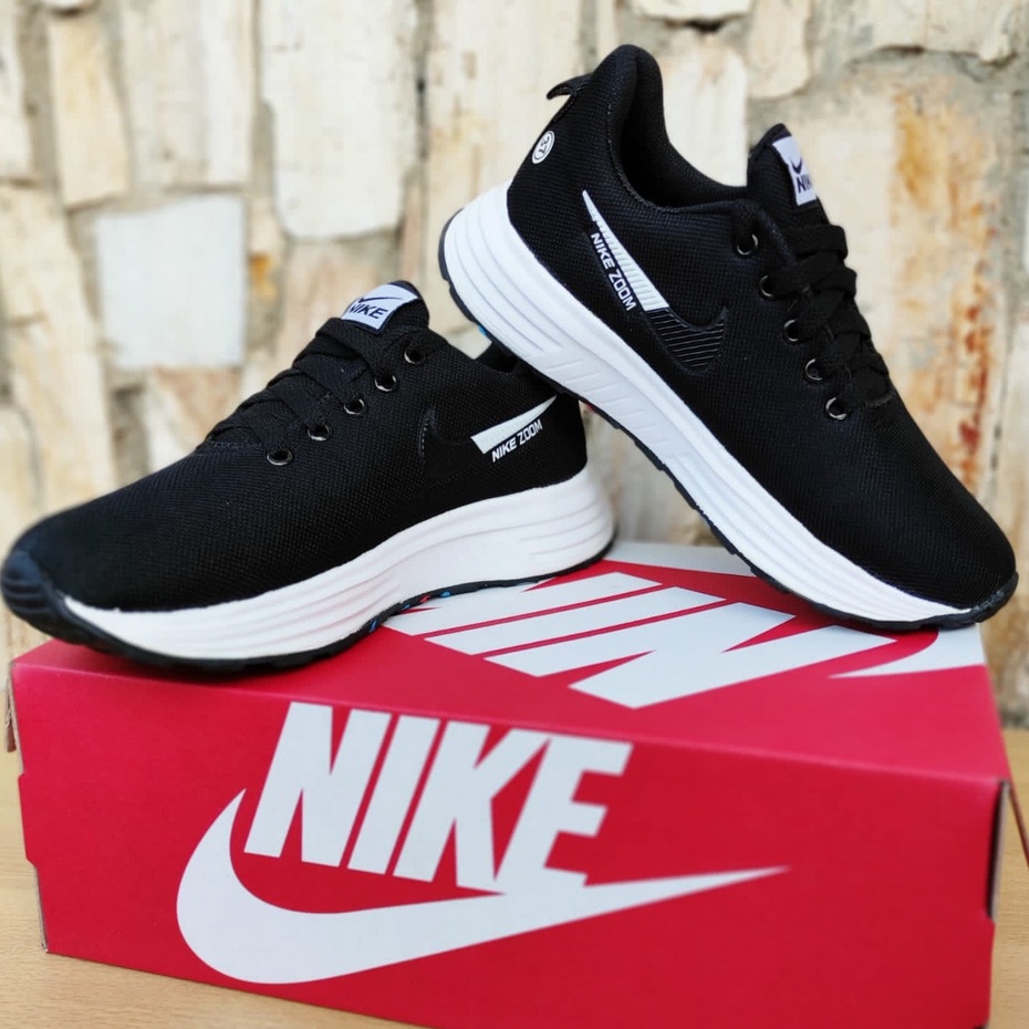 SEPATU SEKOLAH HITAM BLACK NEW ANAK LAKI-LAKI &amp; PEREMPUAN SEPATU SPORT KIDS 27-40