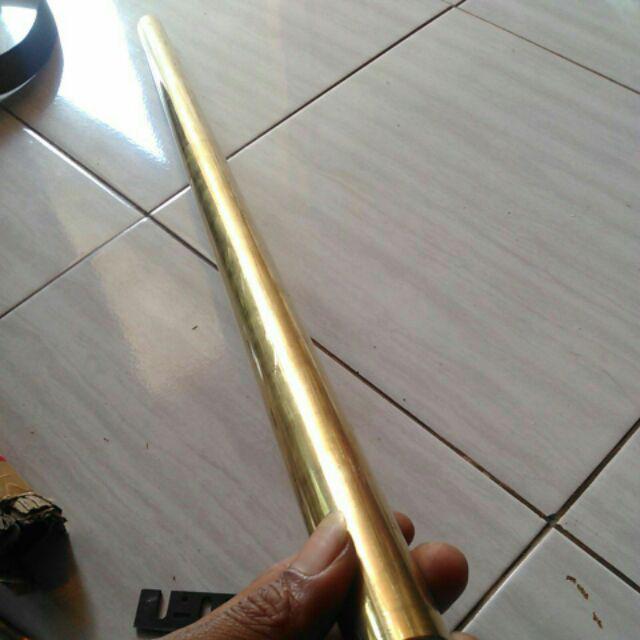 Pipa Kuningan Diameter 25mm Tebal 2mm Panjang 75 Cm