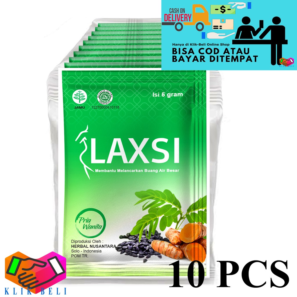 Laxsi Peluntur Lemak Pelangsing Susut Perut / Obat Herbal Pelancar BAB