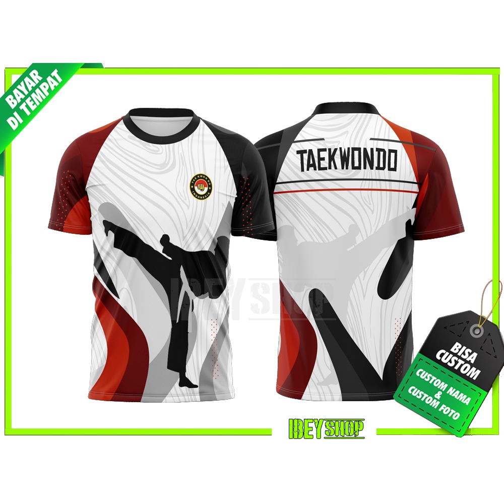 Baju Jersey TAEKWONDO / kaos Jersey Pria TAEKWONDO 04 Fullprint