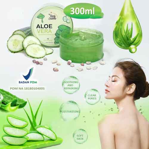 The Body Culture * AloeVera  * Soothing &amp; Moisture Soothing Gel * 300ml