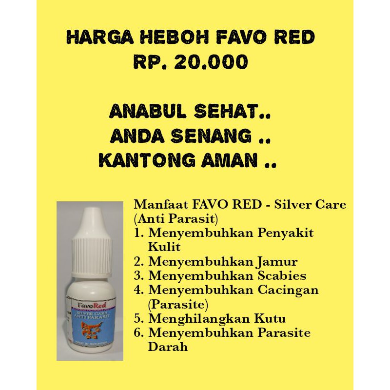 FAVO RED - Silver Care
