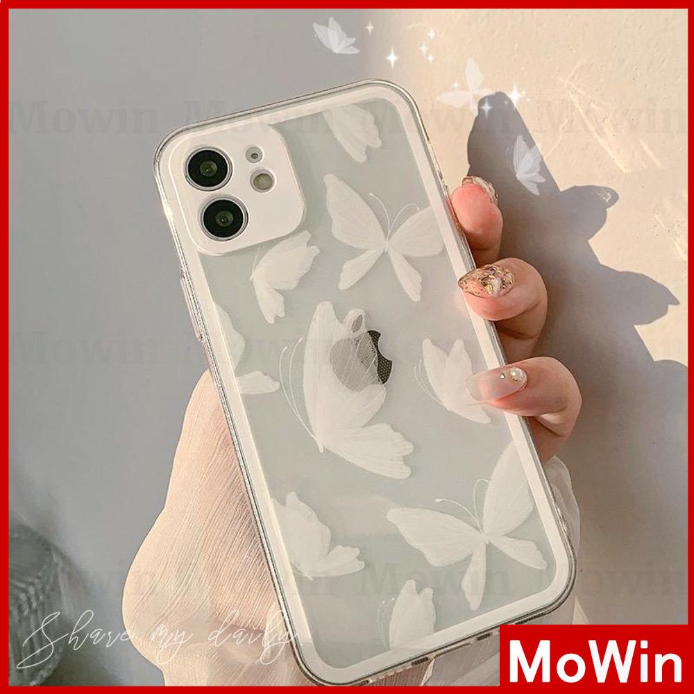 Soft Case Tpu Transparan Motif Kupu-Kupu Untuk Iphone 13 Pro Max 12 Pro Max 11 Pro Max 7 8 7 8 Plus X Xr Xs Max 11 Pro Max