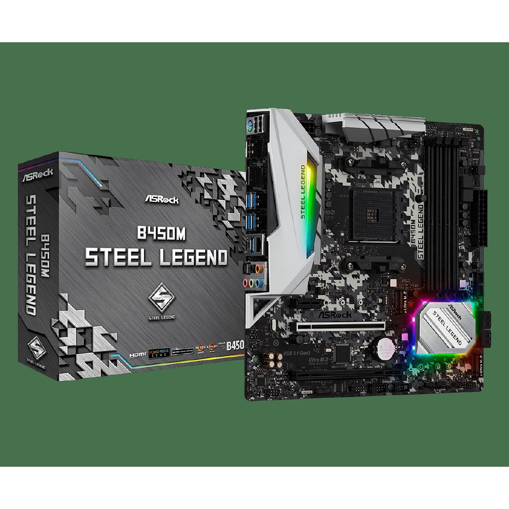 Motherboard ASRock B450M Steel Legend