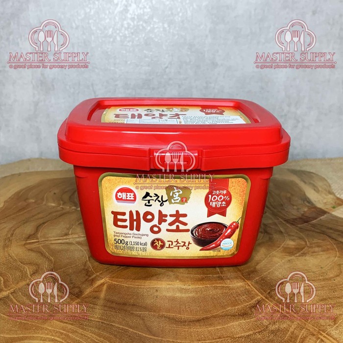 

sambal-aneka- sajo gochujang / sambal pasta korea / sajo hot pepper 500 gr -aneka-sambal.