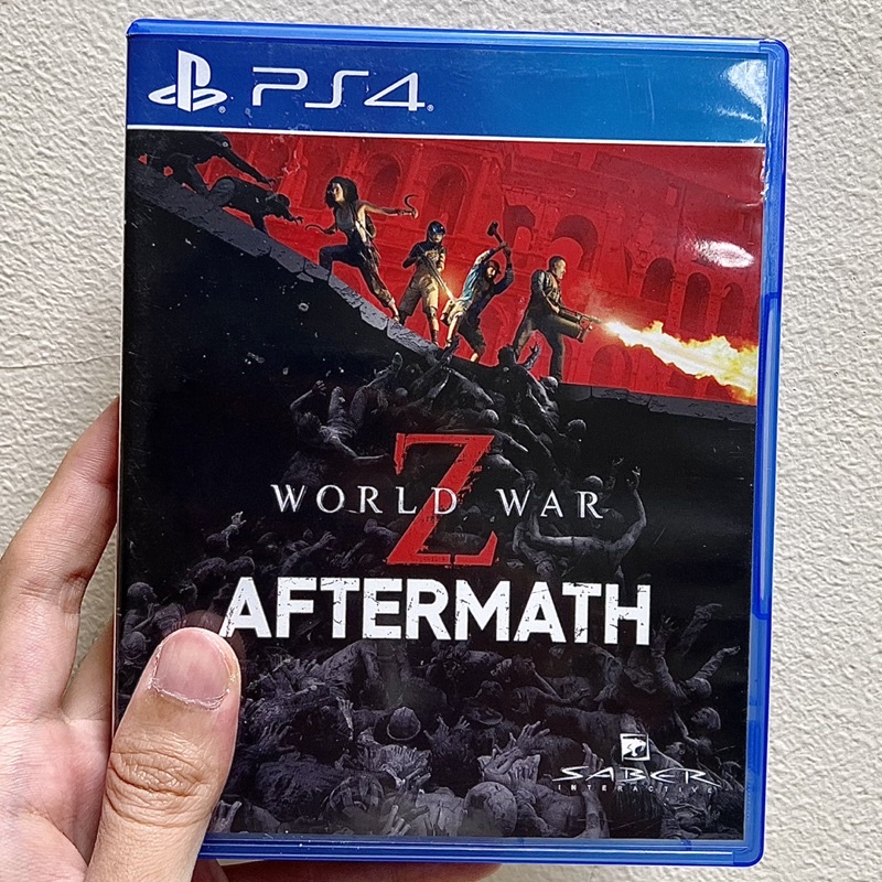 Kaset World War Z After Math Ps4 Ps5 Free upgrade Game Playstation 4 5 wolrdwar Kaset ps4 games ps 4