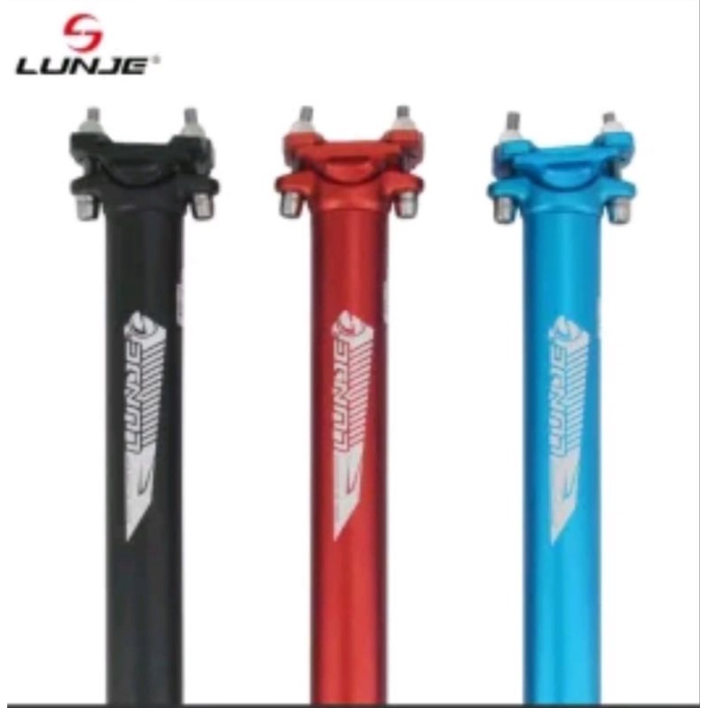 Lunje Seatpost 27.2mm Seatpost Tiang Sadel Sepeda