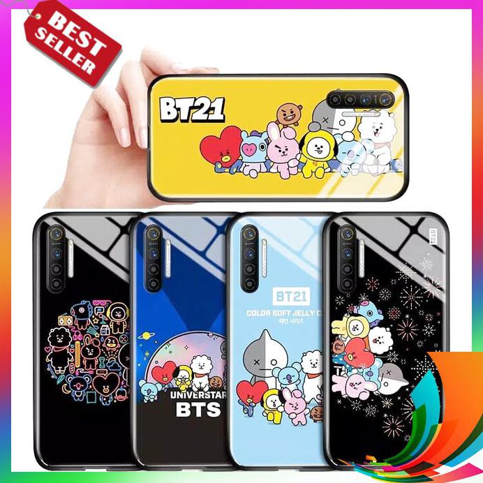 【TERBARU】 Premium Case Hp Glass Bt21 Bts Samsung Galaxy A20S