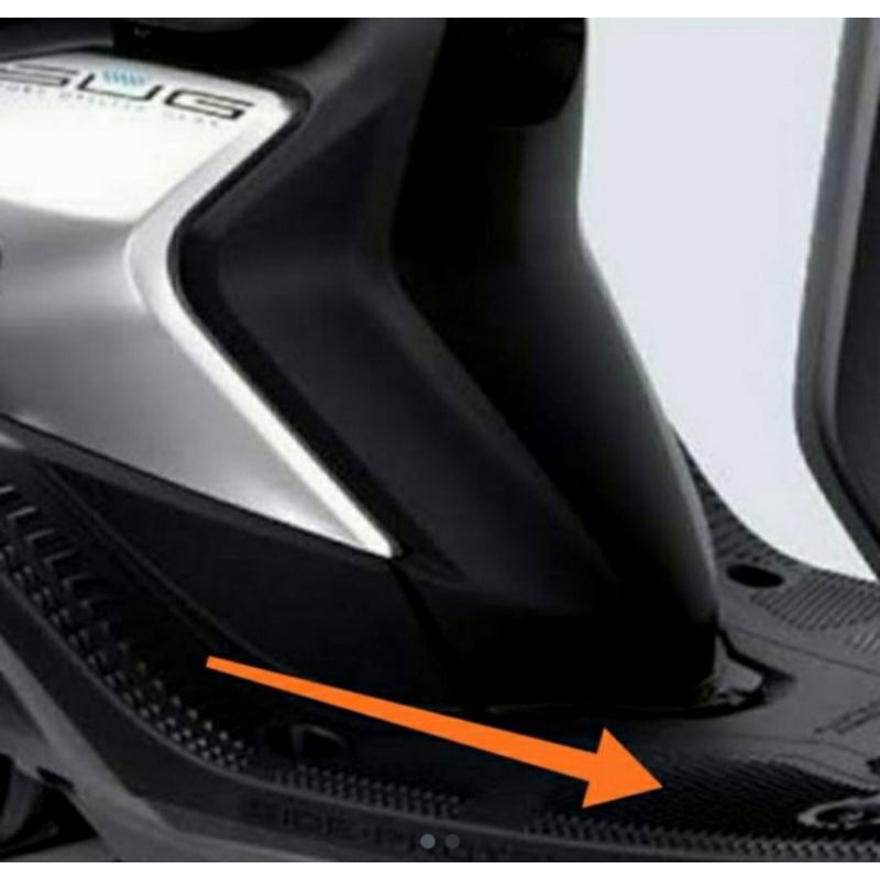 FOOTREST BORDES ALAS PIJAKAN KAKI YAMAHA GEAR 125 ORI B3W-F7481-00
