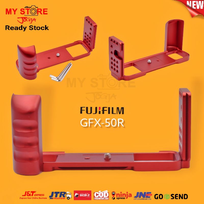 Quick Release L Plate Bracket Hand Handle Grip Camera Fujifilm GFX-50R Kamera Fuji GFX50R GFX 50R