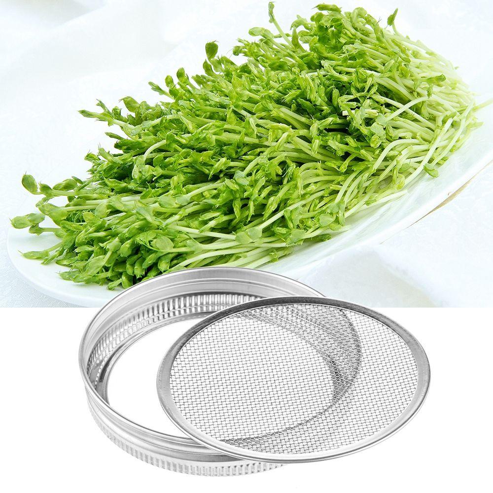 NICKOLAS1 Sprouting Lid Planters Mesh Screen Saringan Stainless Steel Nampan Pembibitan