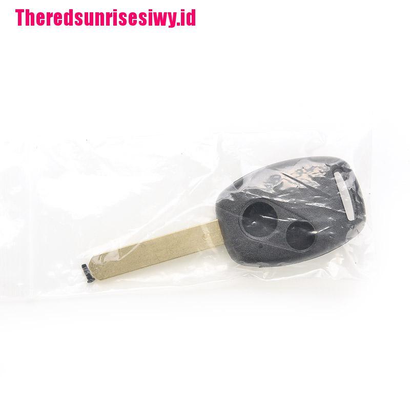 【Theredsunrisesiwy.id】Replacement Remote Key Fob Case Shell 2 Buttons for Civic Accord Jazz FRV