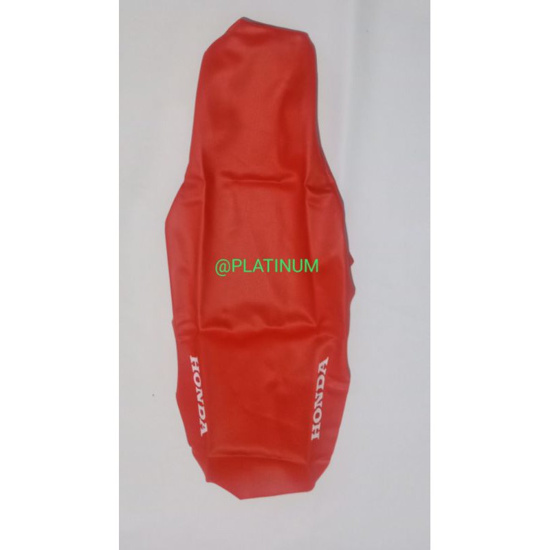 KULIT JOK motor  TRAIL HONDA CRF MERAH Gratis SABUK
